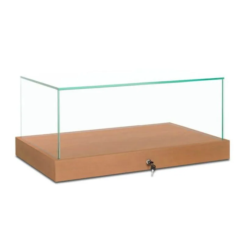 Customized glass display showcase Watch and jewelry countertop display case — view 7
