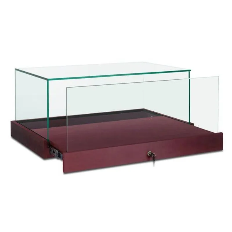 Customized glass display showcase Watch and jewelry countertop display case — view 4