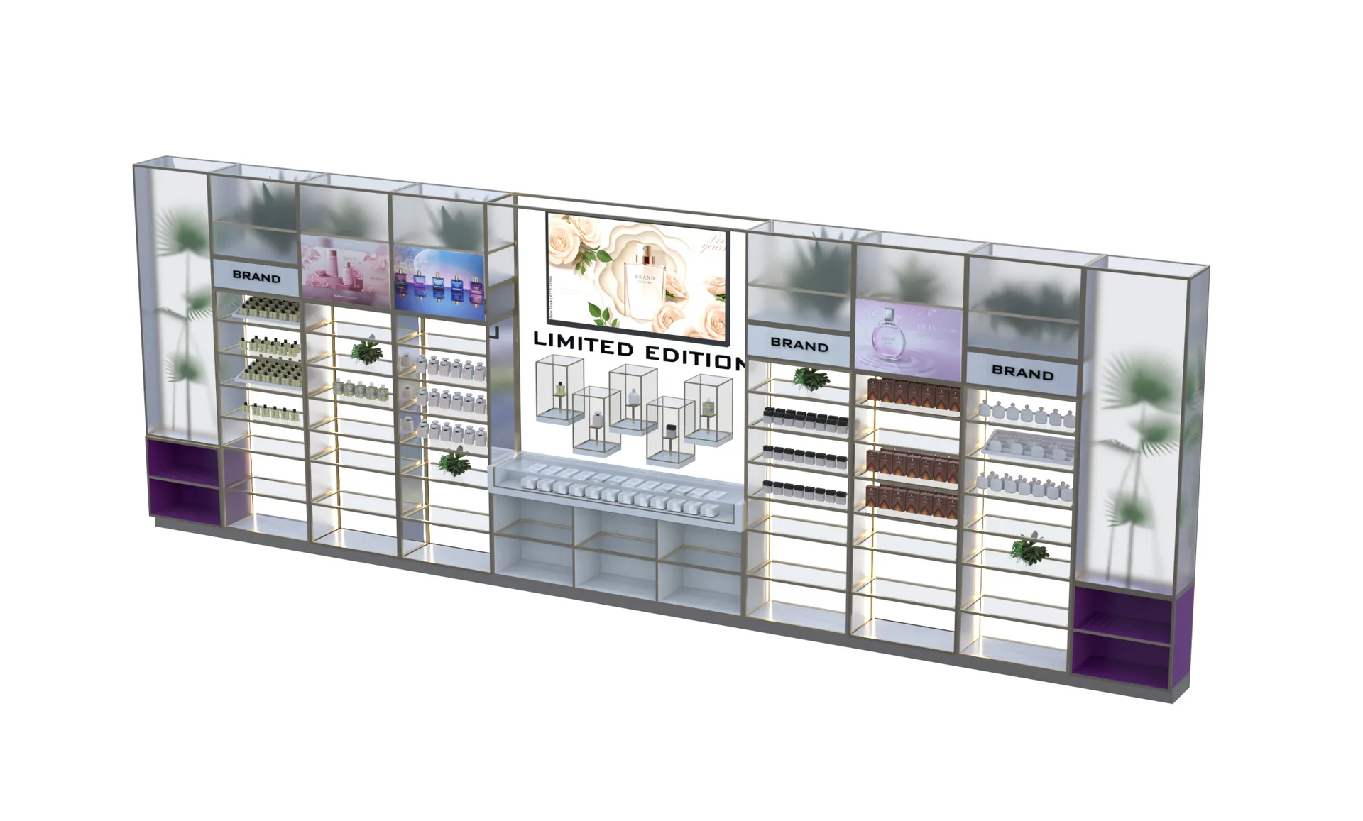 Customized Perfume Display Rack High-quality Perfume Display Rack for Stores on Sale — view 3