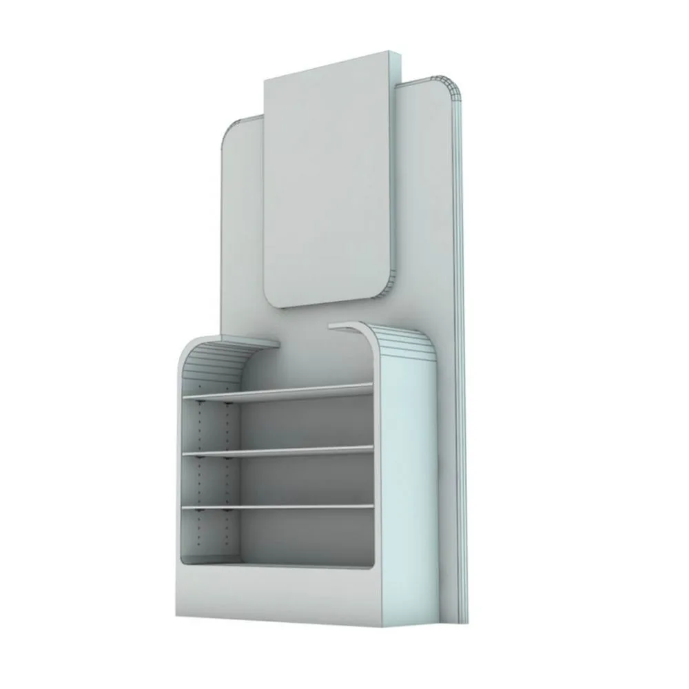 Customized phone display stand design mall cabinet display for sale — view 3