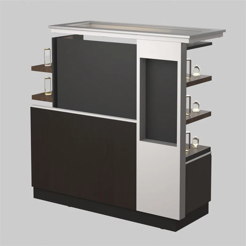 Delicate crystal display counter design for jewelry shop display — view 3