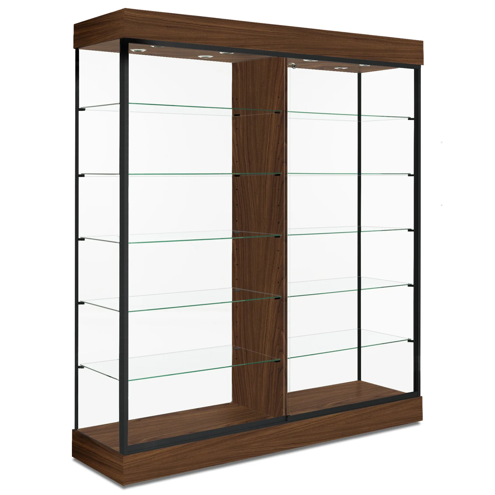 Dual-View Pass-through Trophy Display Case Available in 48″,60″,72″ — view 5