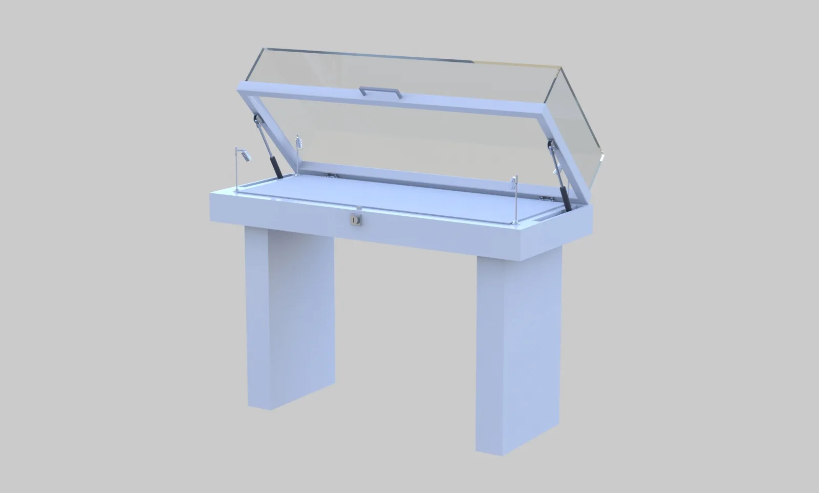 Elegant Jewelry Display Showcase Design Open Cover Jewelry Display Showcase on Sale — view 3