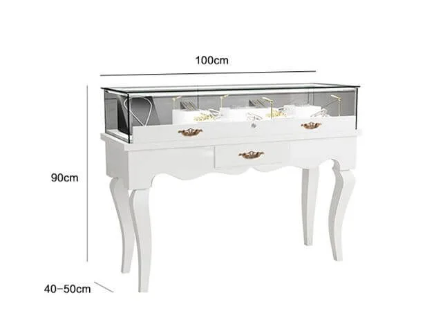 European style jewelry display cabinet design high quality jewelry display cabinet design — view 3