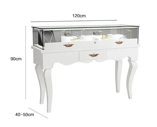 European style jewelry display cabinet design high quality jewelry display cabinet design — view 2