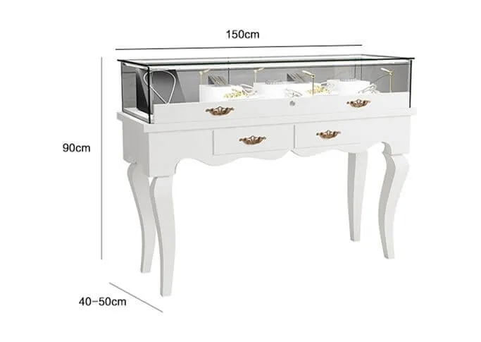 European style jewelry display cabinet design high quality jewelry display cabinet design — view 4