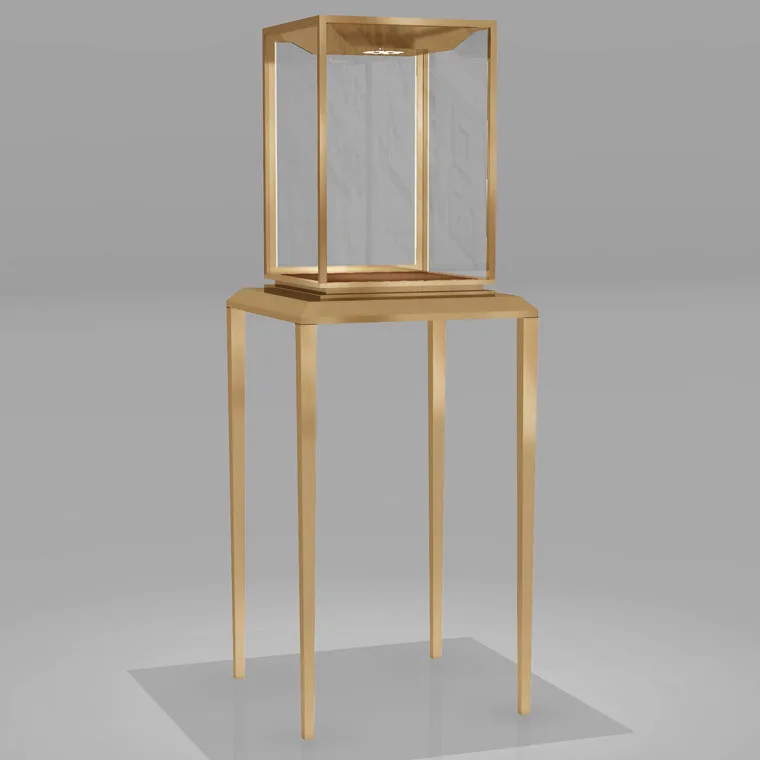 Fashion Jewelry Display Cabinet Custom Tower Display Stand
