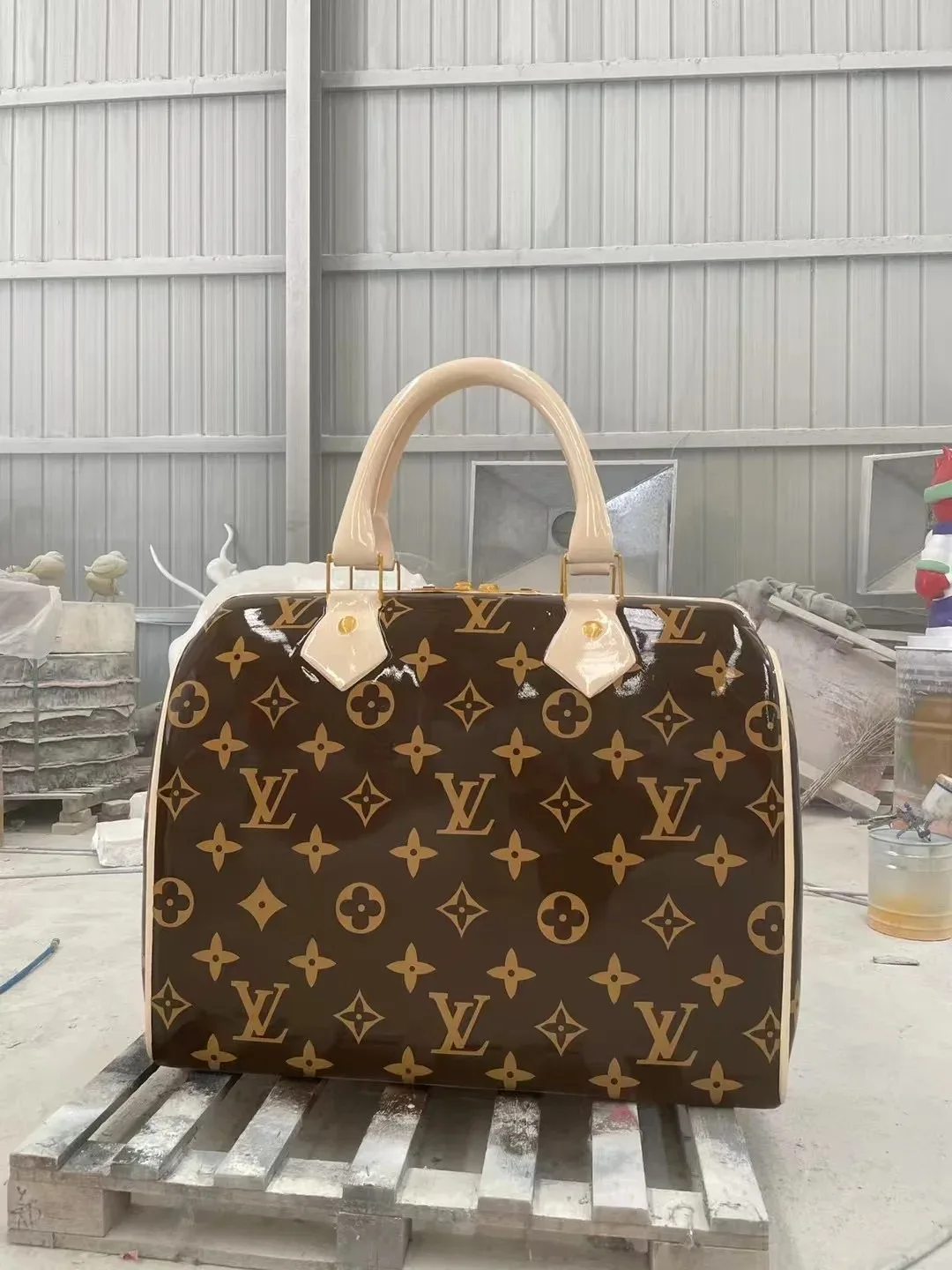 Fashion-Themed Giant Handbag Sculptures — Hot Decor for Retail and Pop-Up Events