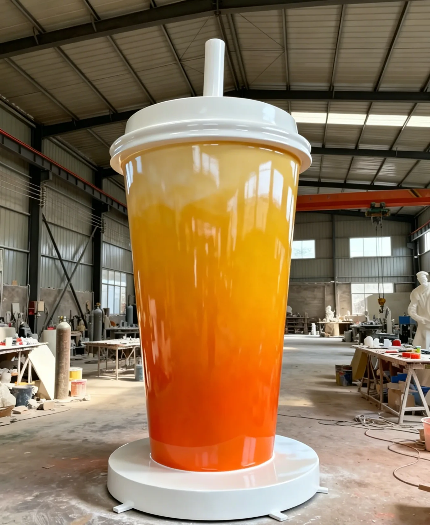 Fiberglass Bubble Tea Sculptures That Stop Foot Traffic Cold — view 5