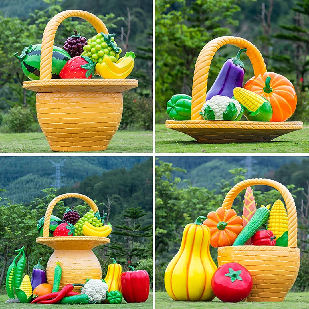 Fiberglass Fruit & Vegetable Sculptures: Eye-Catching Displays for Your Business — view 5