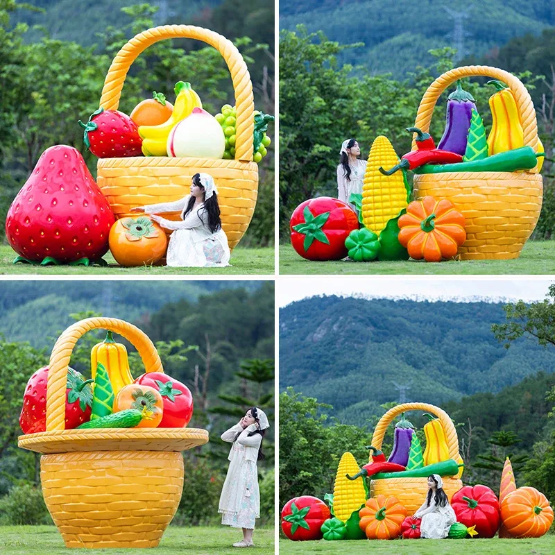 Fiberglass Fruit & Vegetable Sculptures: Eye-Catching Displays for Your Business — view 4