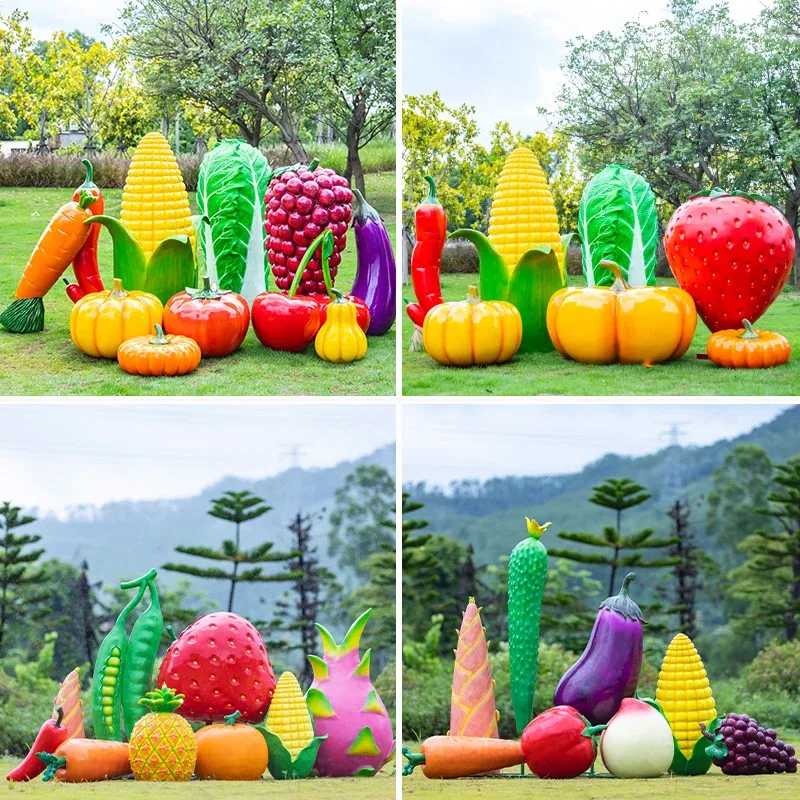 Fiberglass Fruit & Vegetable Sculptures: Eye-Catching Displays for Your Business — view 7