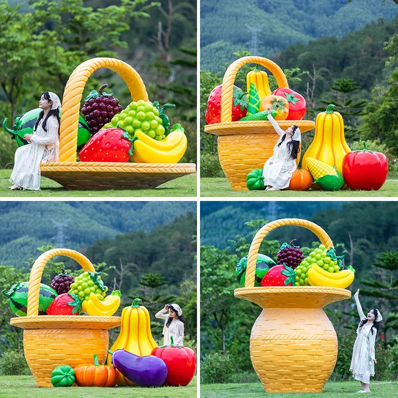 Fiberglass Fruit & Vegetable Sculptures: Eye-Catching Displays for Your Business — view 3
