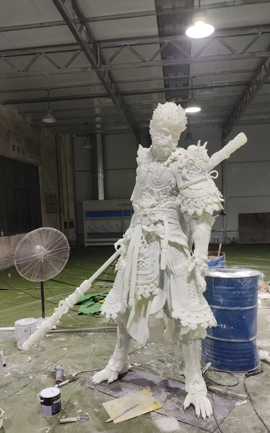 Fiberglass Sun Wukong Sculpture for Commercial Spaces — view 2