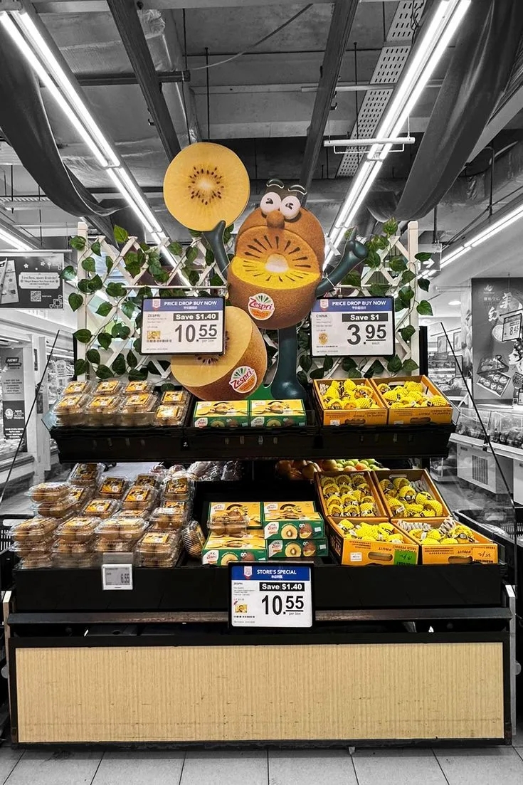 Fresh Fruit Retail Display Table — view 2