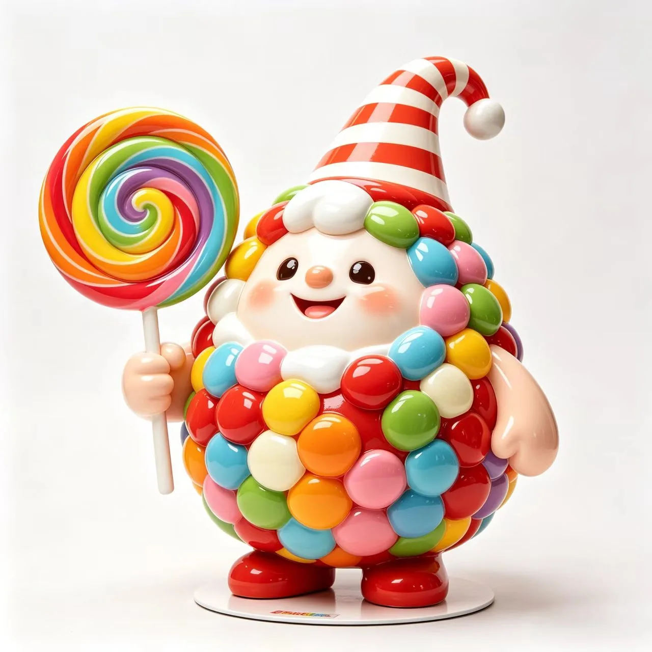 FRP Candy Elf Sculpture — Mall Photo Display Decor