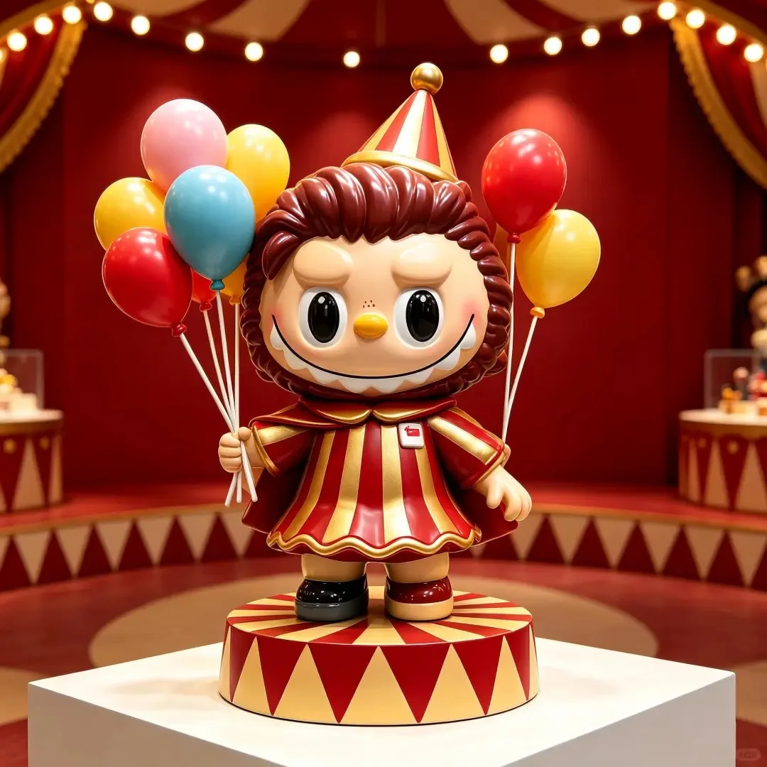 FRP Labubu Cartoon IP Sculpture Multi Outfit Series for Mall Pop-up Check-in Decor — view 4