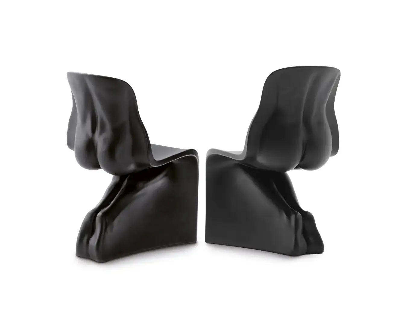 FRP Sculpture Chair, Unique Human-Shaped Accent Chair with Ergonomic Design, High-End Artistic Seating for Sale — view 4