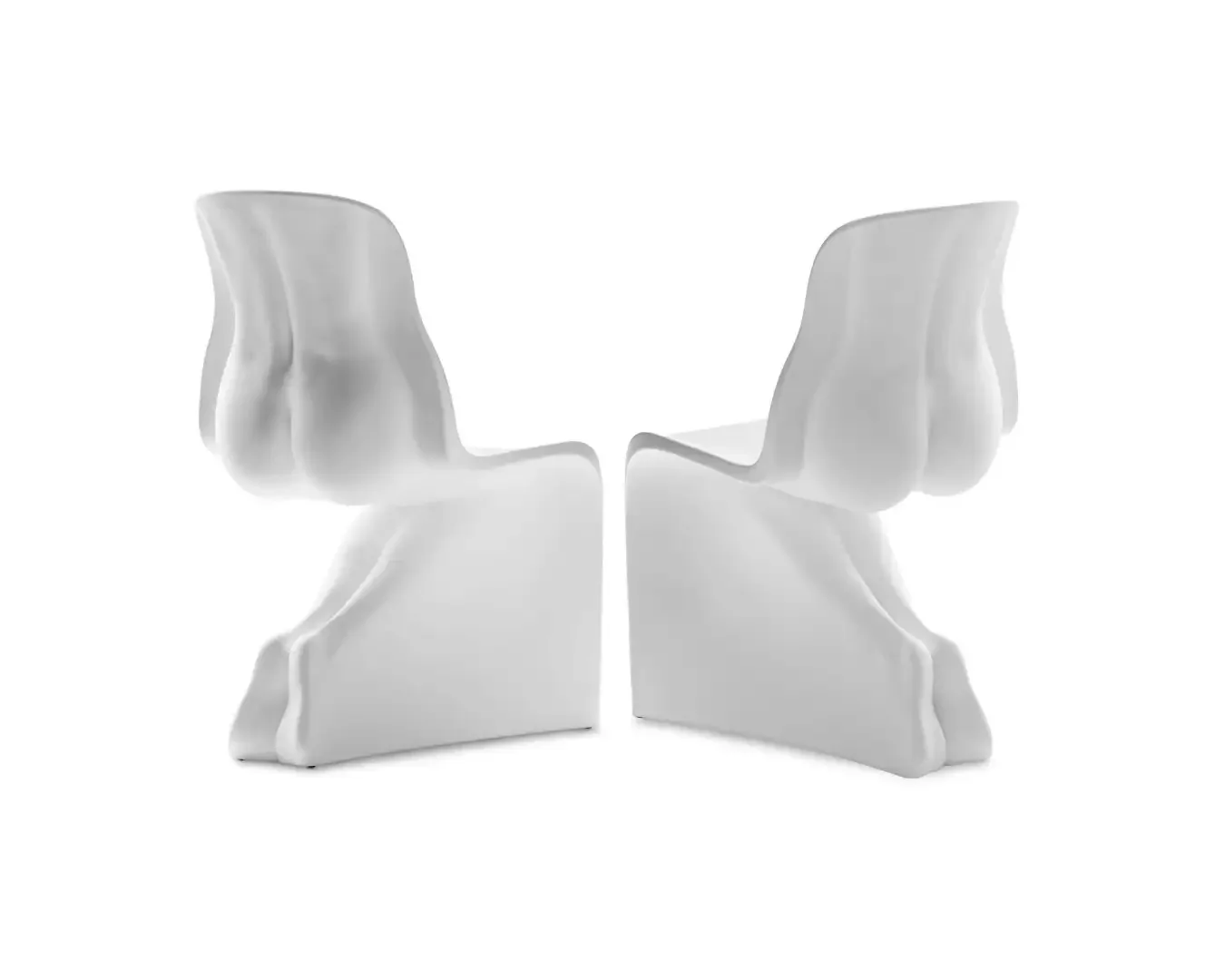 FRP Sculpture Chair, Unique Human-Shaped Accent Chair with Ergonomic Design, High-End Artistic Seating for Sale — view 5