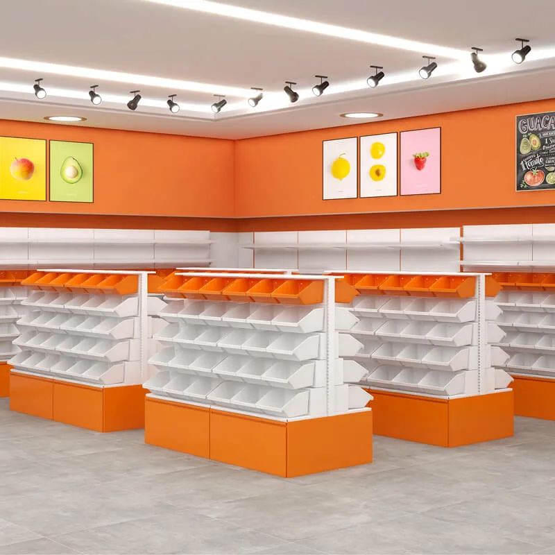 Functional candy display rack candy shop cabinet for sale — view 3
