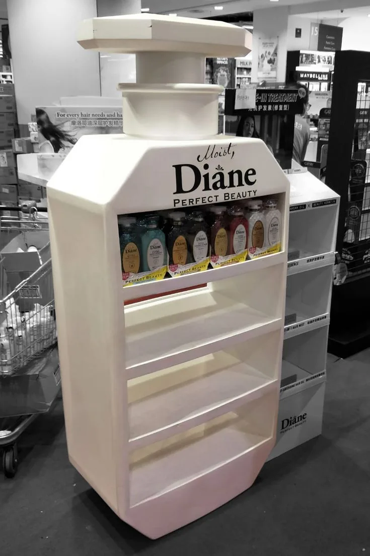Giant Bottle Shaped Floor Standing Promotional Display Stand — view 3