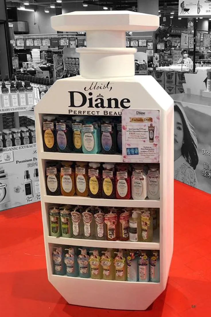 Giant Bottle Shaped Floor Standing Promotional Display Stand — view 2