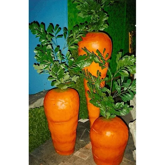 Giant Carrot Fiberglass Sculpture for Food & Easter Themed Installations — view 2