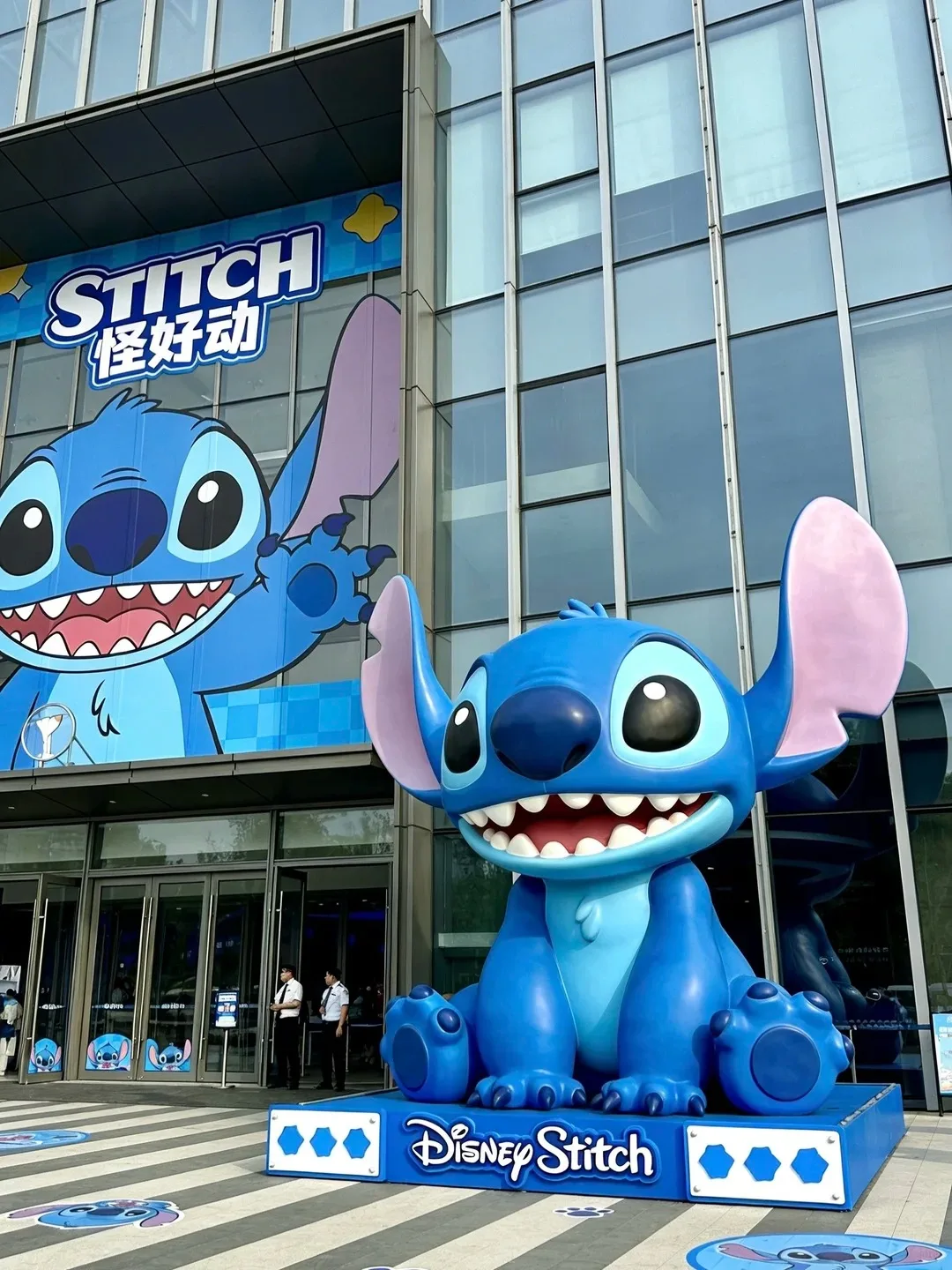Giant Disney Stitch Fiberglass Sculpture for Malls, Theme Parks & Pop-Up Events | Life-Size Cartoon Character Display with Custom Branding — view 4