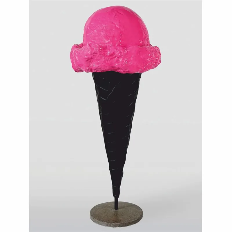 Giant ice cream cone prop kid favorite ice cream shop display fiberglass on sale