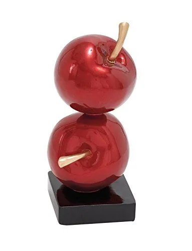 Glossy FRP Giant Cherry Sculpture for Hotel Lobby Mall Home Decor Ornament — view 3