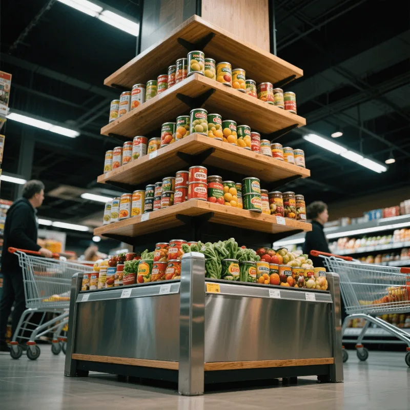 Goods Display Stand Retail&Supermarket Display Shelf For Sale — view 4