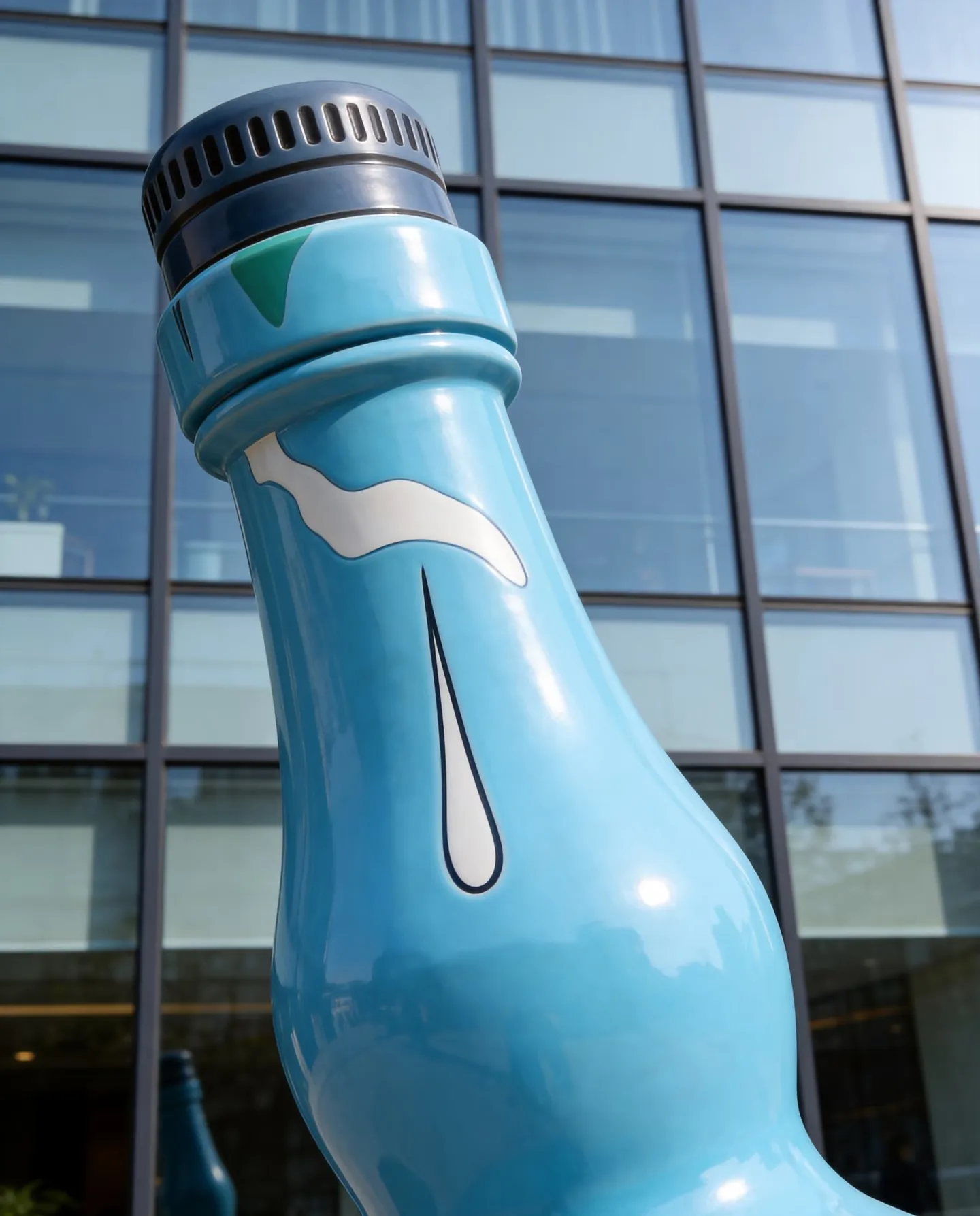Graffiti-Style Bottle Fiberglass Sculpture: A Bold Statement Piece — view 5