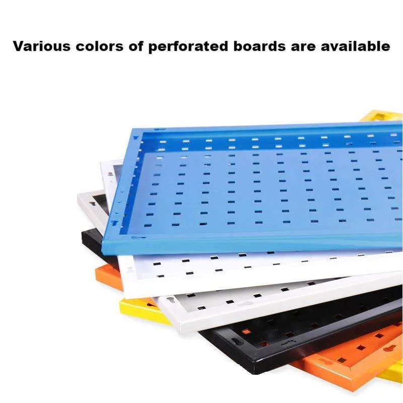 Hardware Store Tool Display Rack Pegboard Stand with Hooks & Bins — view 4
