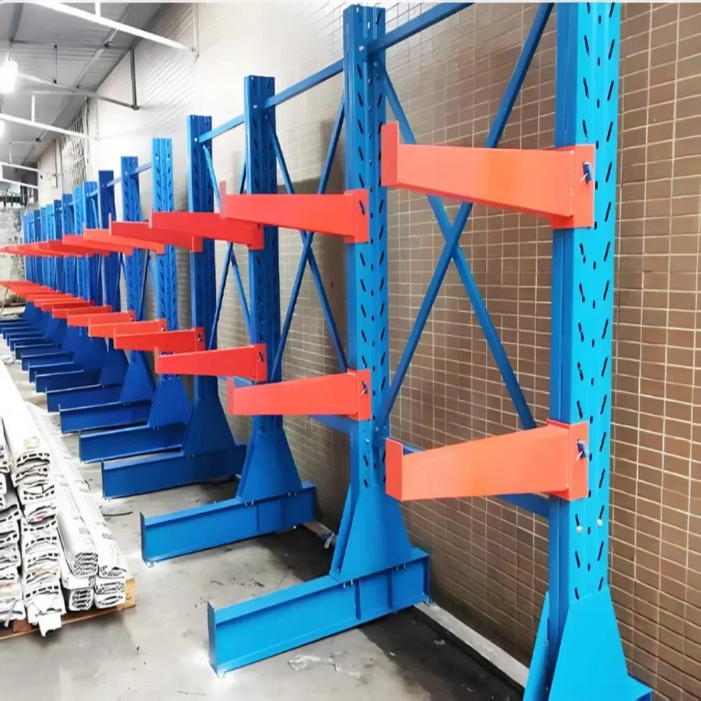 Heavy Duty Cantilever Rack | H-Shaped Steel Vertical Storage — view 5