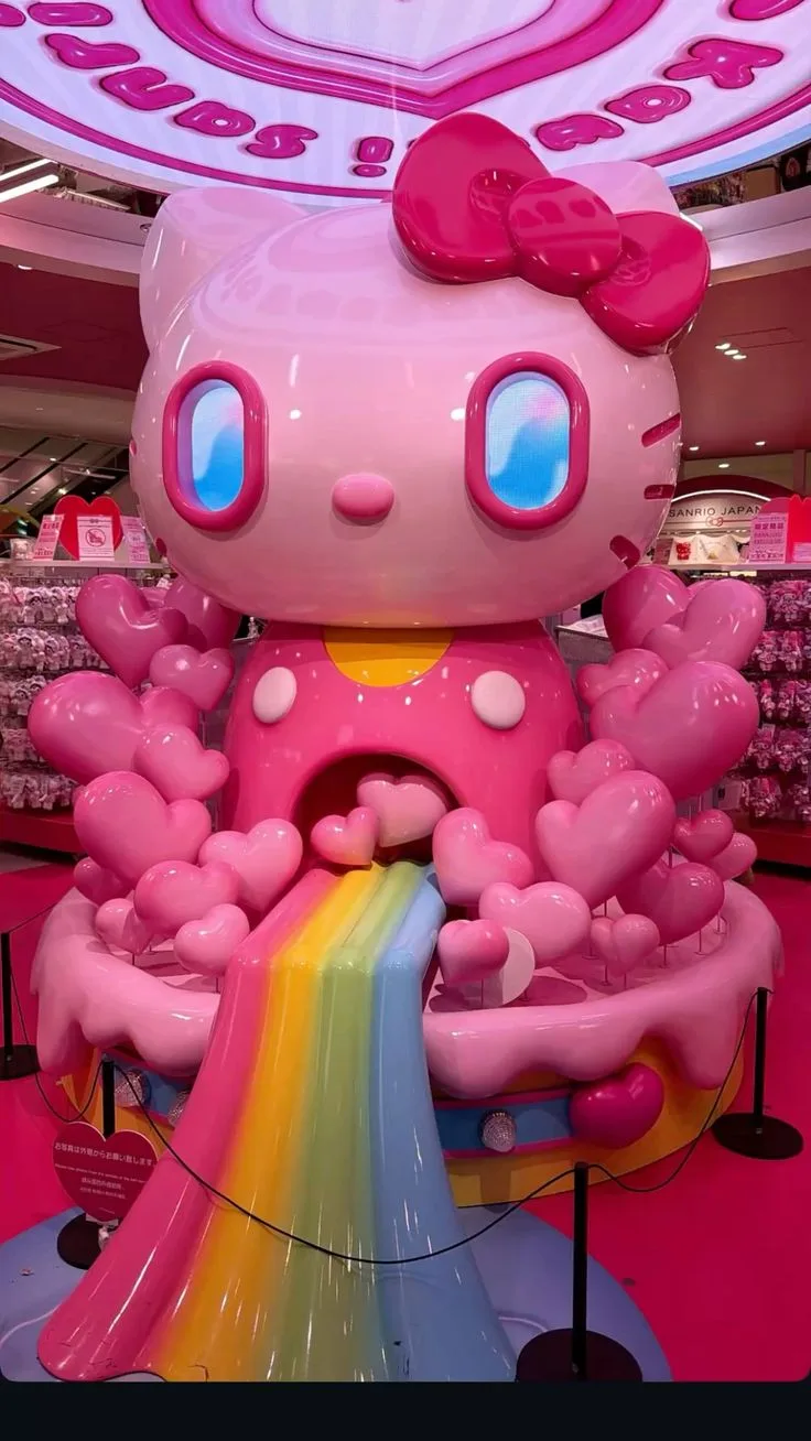 Hello Kitty Fiberglass Sculpture for Sanrio-Themed Attractions — view 2