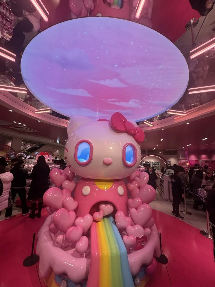 Hello Kitty Fiberglass Sculpture for Sanrio-Themed Attractions — view 3