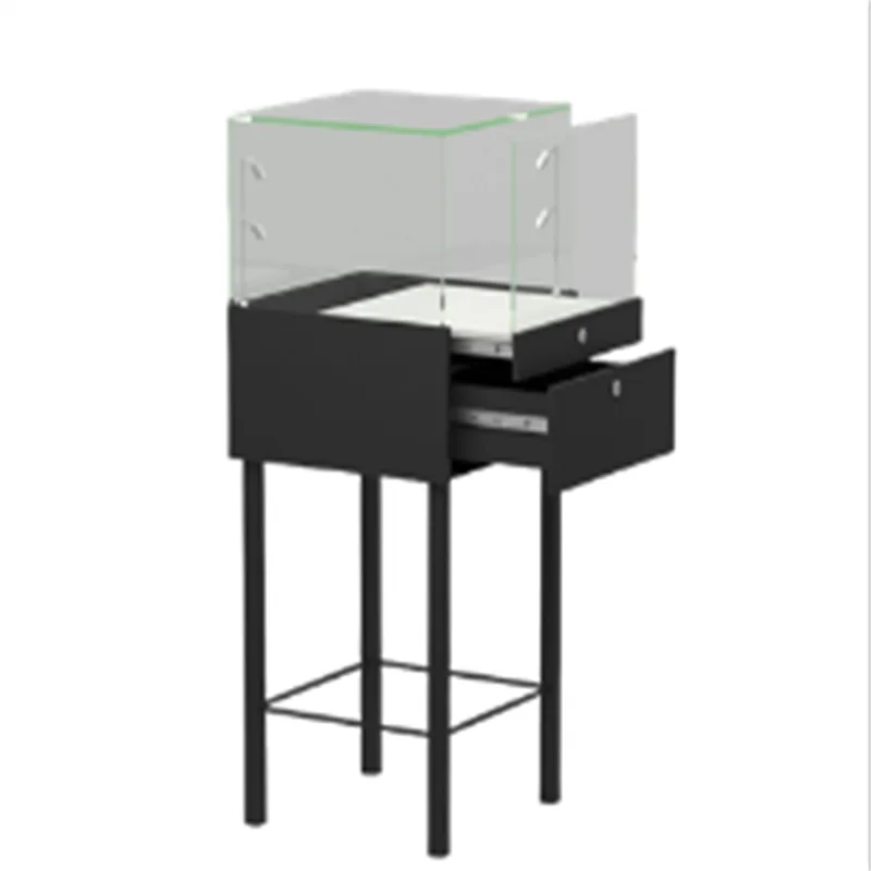 High-end Black Jewelry Display Showcase Popular Jewelry Display Stand