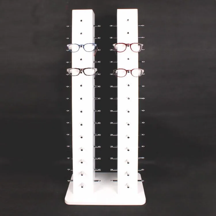 High-end Floor Optical Display Stand Design Rotating Eyewear Glass Stand on Sale — view 4