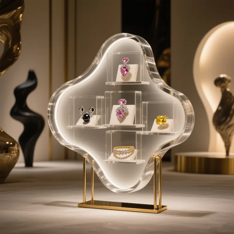 High end luxury display cabinet Jewelry display cabinet for sale — view 2
