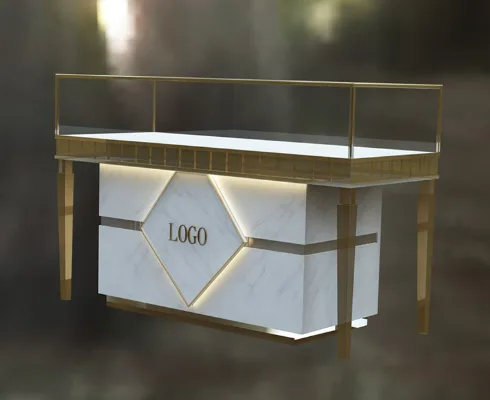 High quality simple watch display showcase design jewelry display counter — view 4