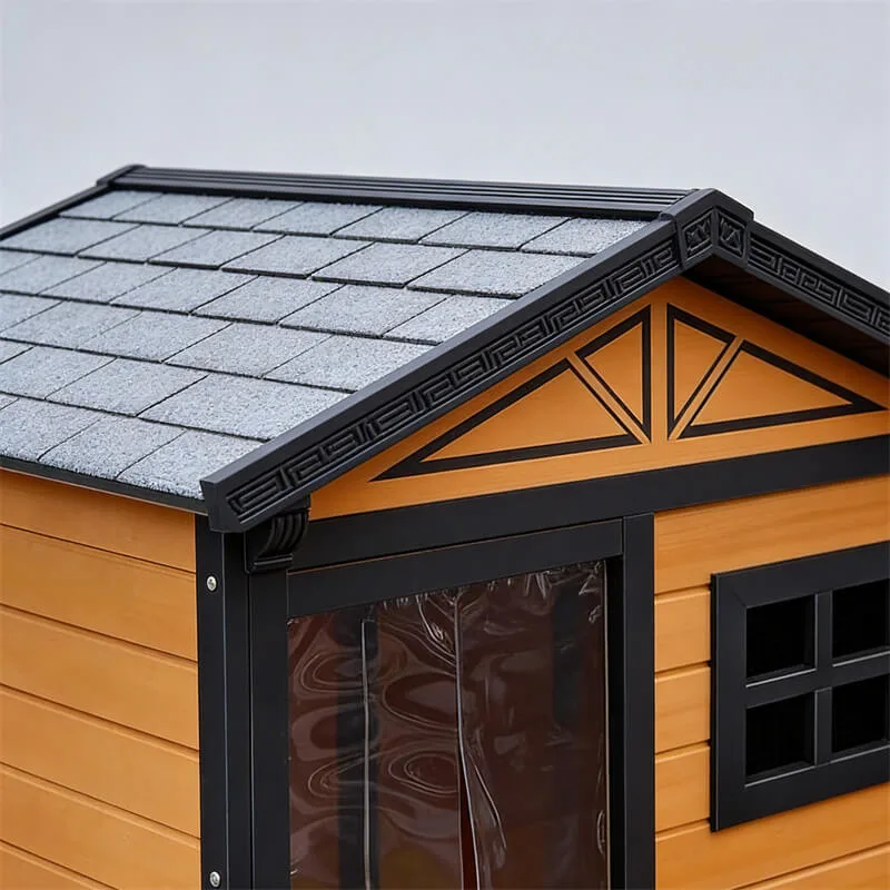 Indoor-Outdoor Medium Dog House – Waterproof & Versatile — view 4