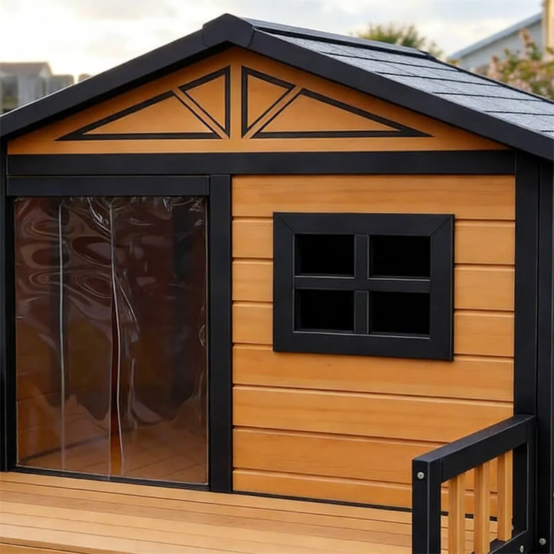 Indoor-Outdoor Medium Dog House – Waterproof & Versatile — view 2