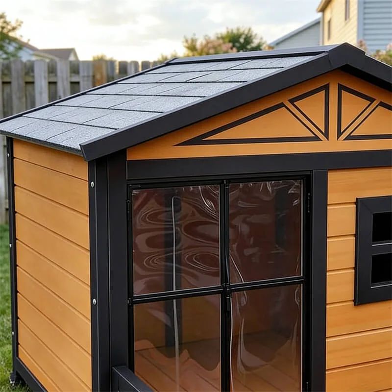 Indoor-Outdoor Medium Dog House – Waterproof & Versatile — view 3