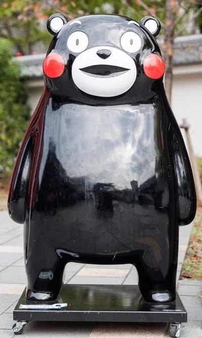 Kumamon FRP Mascot Sculpture for Mall Storefront & Tourism Attraction Decor — view 2