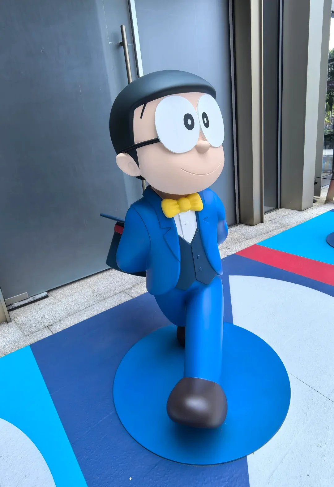Life-Size Doraemon Friends Fiberglass Statue Set — Full Color, Weatherproof, Mall Grade, Custom Size — view 2