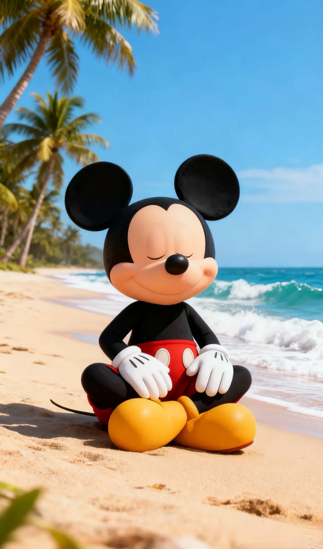 Lively Multi-Pose Mickey Mouse Fiberglass Sculpture for All Venues — view 3