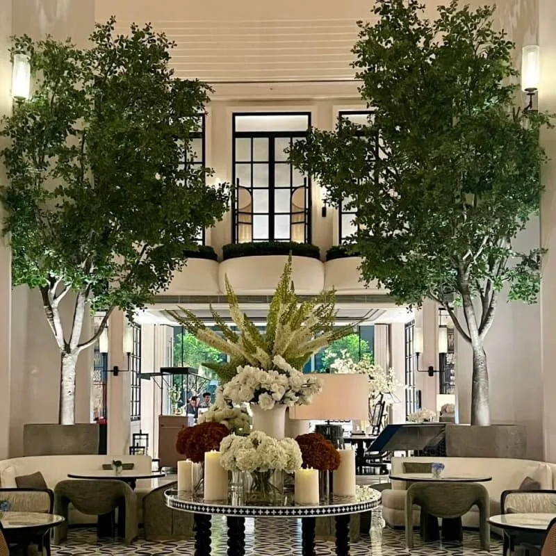 Lush Artificial Tree Eye-catching Faux Plant for Large Interior Space — view 3