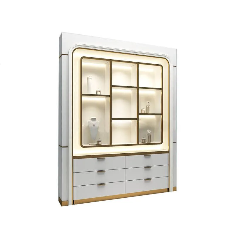 Luxury jewelry display showcase Jewelry store display cabinet — view 3