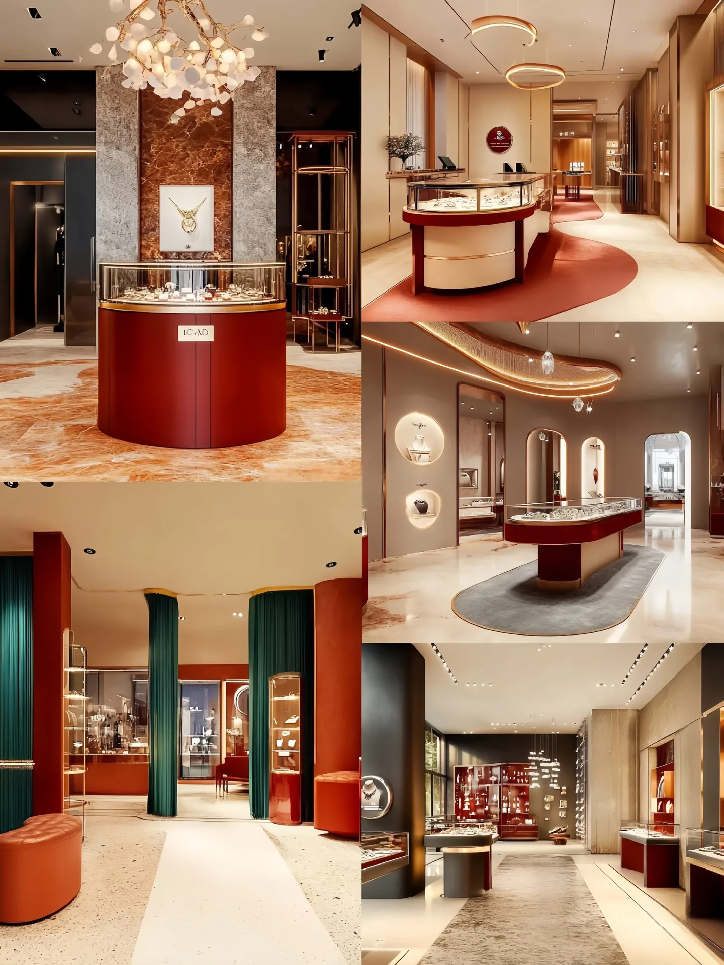 Luxury Jewelry Store Interior Design, Custom High‑End Jewellery Boutique Fit‑out With Display Counters