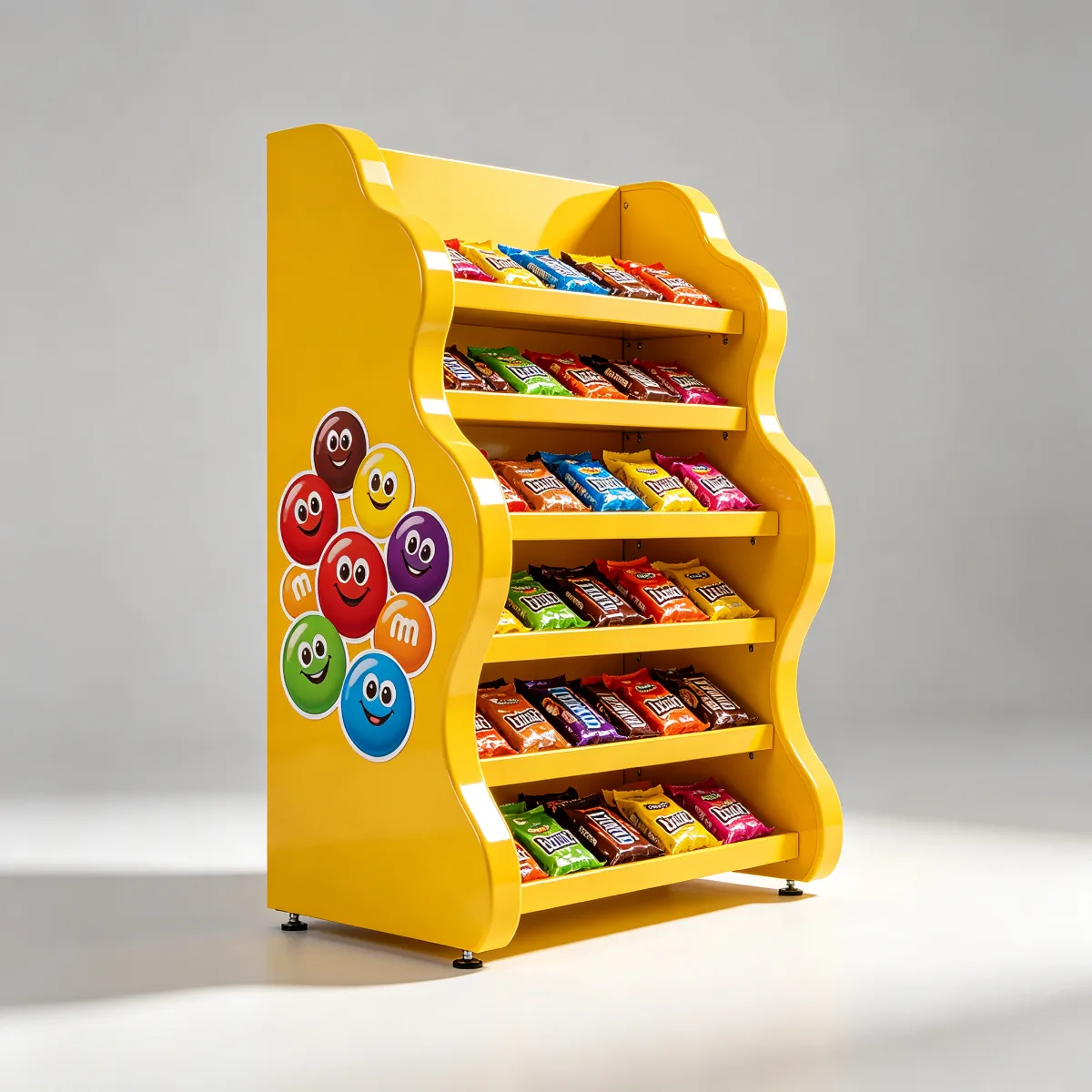 M&M’s Brand Themed Floor Standing POP Promotional Display Racks — view 4